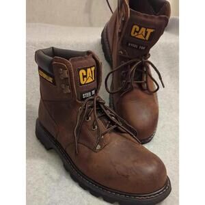 Sz. 12 Caterpillar Steel Toe Boots STK#P89586